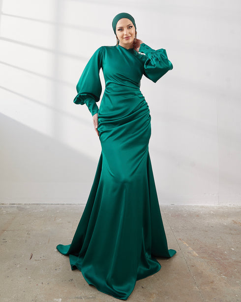 Minel Zümrüt Abiye