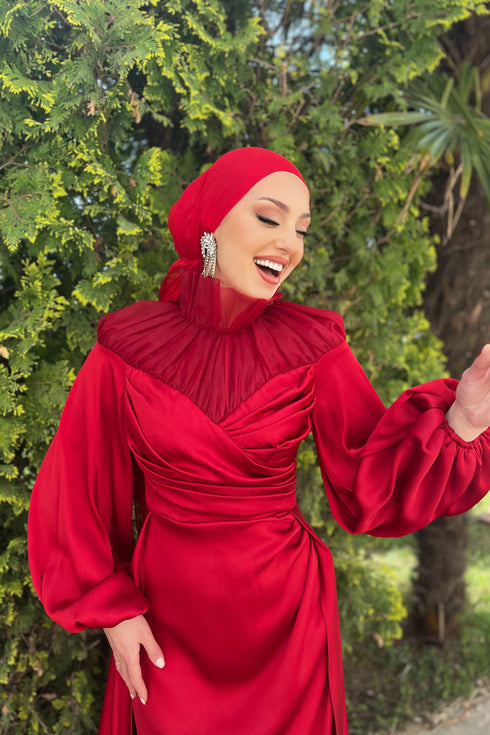 Eftalya Kırmızı Abiye