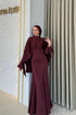 Ferah Bordo Abiye