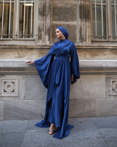 Hümeyra Lacivert Abiye