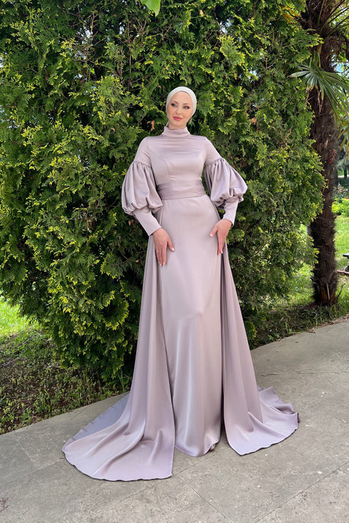 Parla Uçuk Vizon Abiye