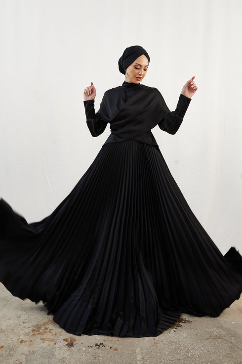 Robe de soirée Dream Black Islamic Clothing