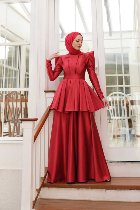 Anka Kırmızı Abiye