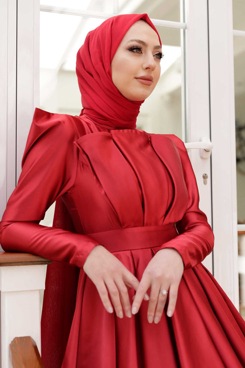 Anka Kırmızı Abiye