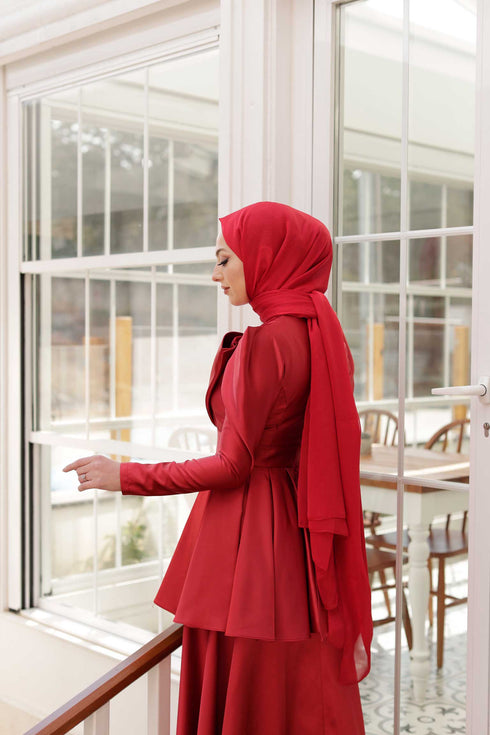 Anka Kırmızı Abiye