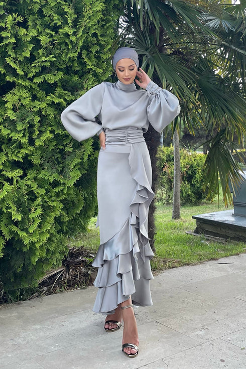 Costume Hijab Arya Gris