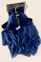 Dilara Navy Blue Chiffon Shawl