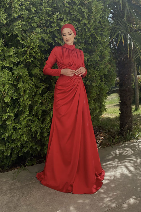 Berra Kırmızı Abiye