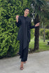 Costume Hijab Noir Duru