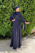 Robe de soirée Elvira bleu marine vêtements islamiques
